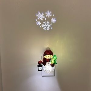 Bath & Body Works Snowman Projection Wallflower Plug In